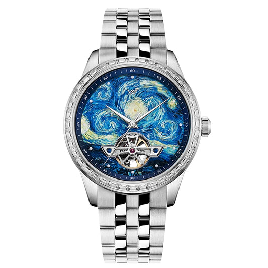 Starry Night Oil Van Gogh Watch