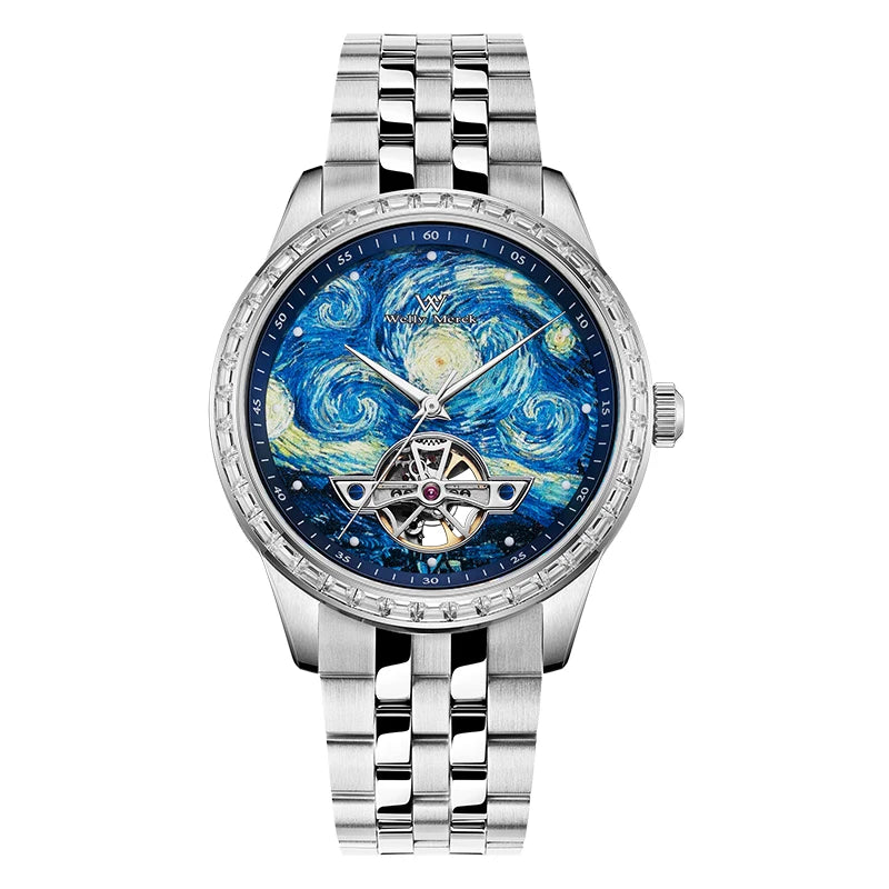 Starry Night Oil Van Gogh Watch