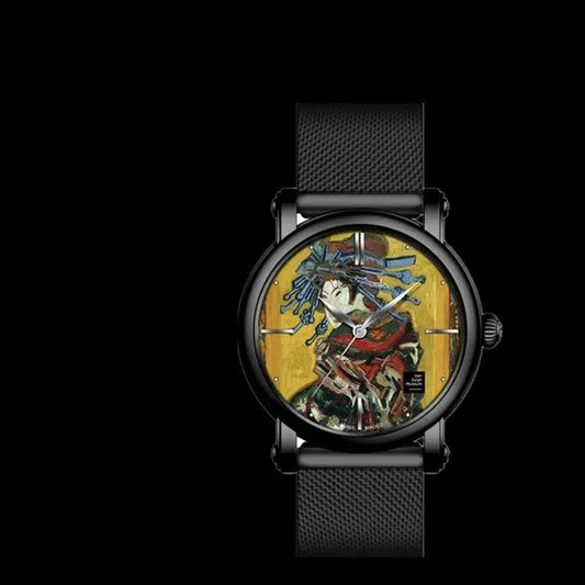 Van Gogh oil painting watch